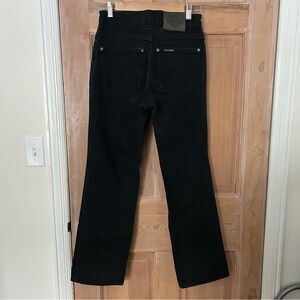 Harley Davidson Black Denim Bootcut Jeans Biker Mom Size 4 R